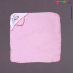 One size plain hooded towel for babies, Baby pink