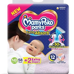 MAMYPOKO Pants Extra Absorb new Born-1 (up to 5kg)