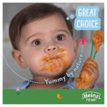 Heinz By Nature Apple ,Apricot, Banana & Orange Fruit Blend For Babies - 6 Months+,120g