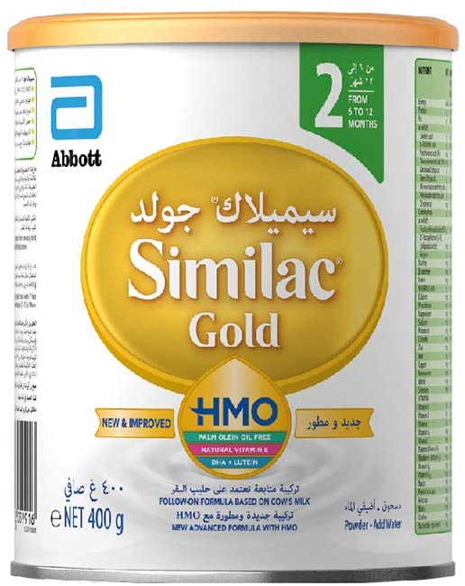 ABBOTT Similac Gold Stage-2, New Advanced Milk Formula With HMO - 400g (6 to 12m)
