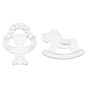 Hopop Easy Grip Silicone Teethers - 4m+