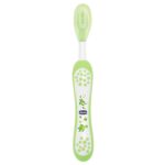 Milk teeth tooth brush for babies, Green
