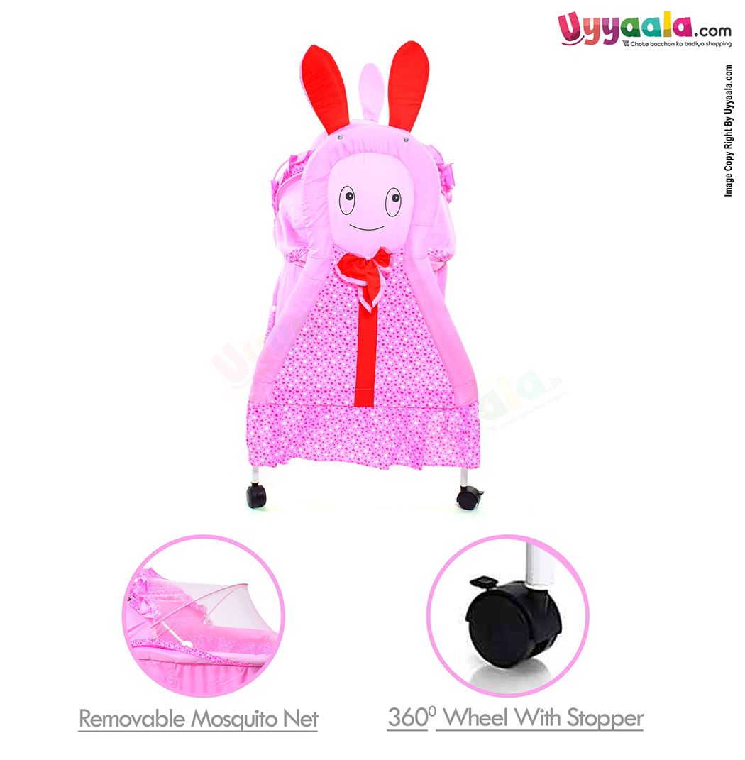 Cradle With Mosquito Protection Net  for babies