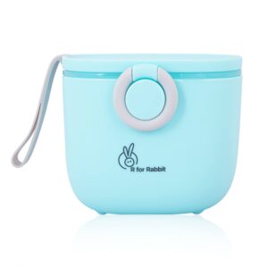 R FOR RABBIT First Feed Box (Feeding Bowl) For Babies - Blue, 0m+