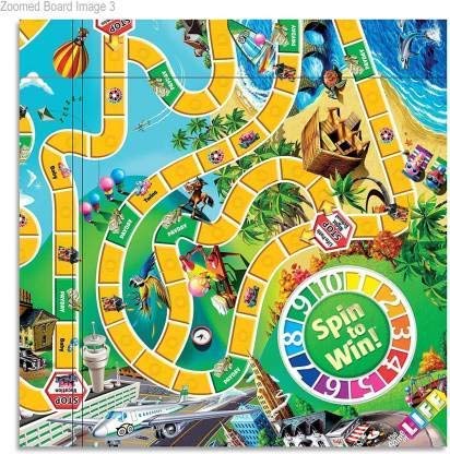 The game of life spin to win adventure game