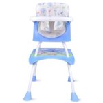R FOR RABBIT Cherry Berry Grand Convertible 4 in 1 Feeding High Chair for Baby of 6 Month to 7 years