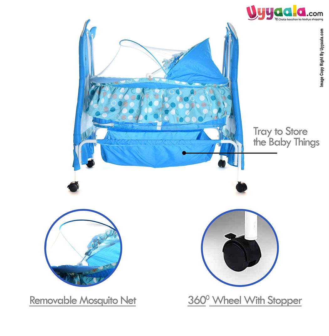 Cat Shape Cradle With Mosquito Protection Net for babies