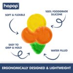Hopop Easy Grip Water Filled Cooling Teether For Babies - Softy 4m+