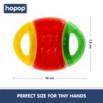 Hopop Easy Grip Water Filled Cooling Teether For Babies - Baseball 4m+