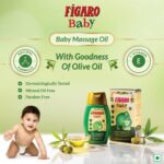 Figaro Baby Massage Olive Oil enriched with vitamin E -200ml