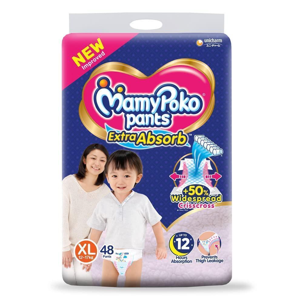 MAMYPOKO Pants Extra Absorb (12 to 17kg) XL