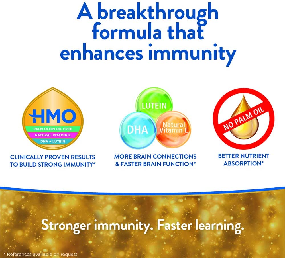 Advanced milk formula for 0+m babies