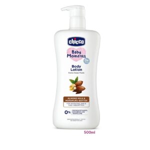CHICCO Baby moments nourishing body lotion with almond milk