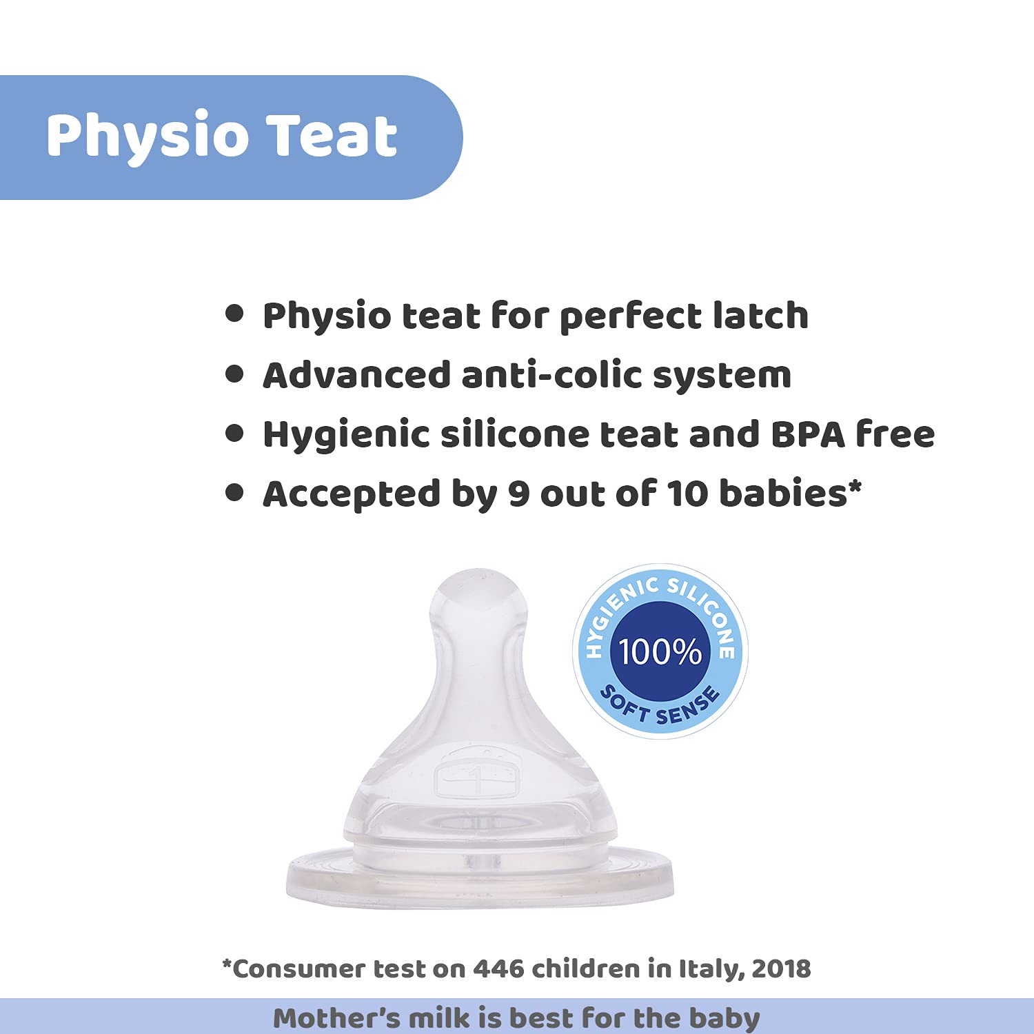 CHICCO feeding bottle for babies
