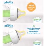 Dr Browns feeding Bottle wide neck options+ anti colic 270ml, 0+ months