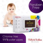TIFFY & TOFFEE Water baby wipes-3Pack - 80pcs each-uyyala-com.myshopify.com-Skin Care-Tiffy & Toffee