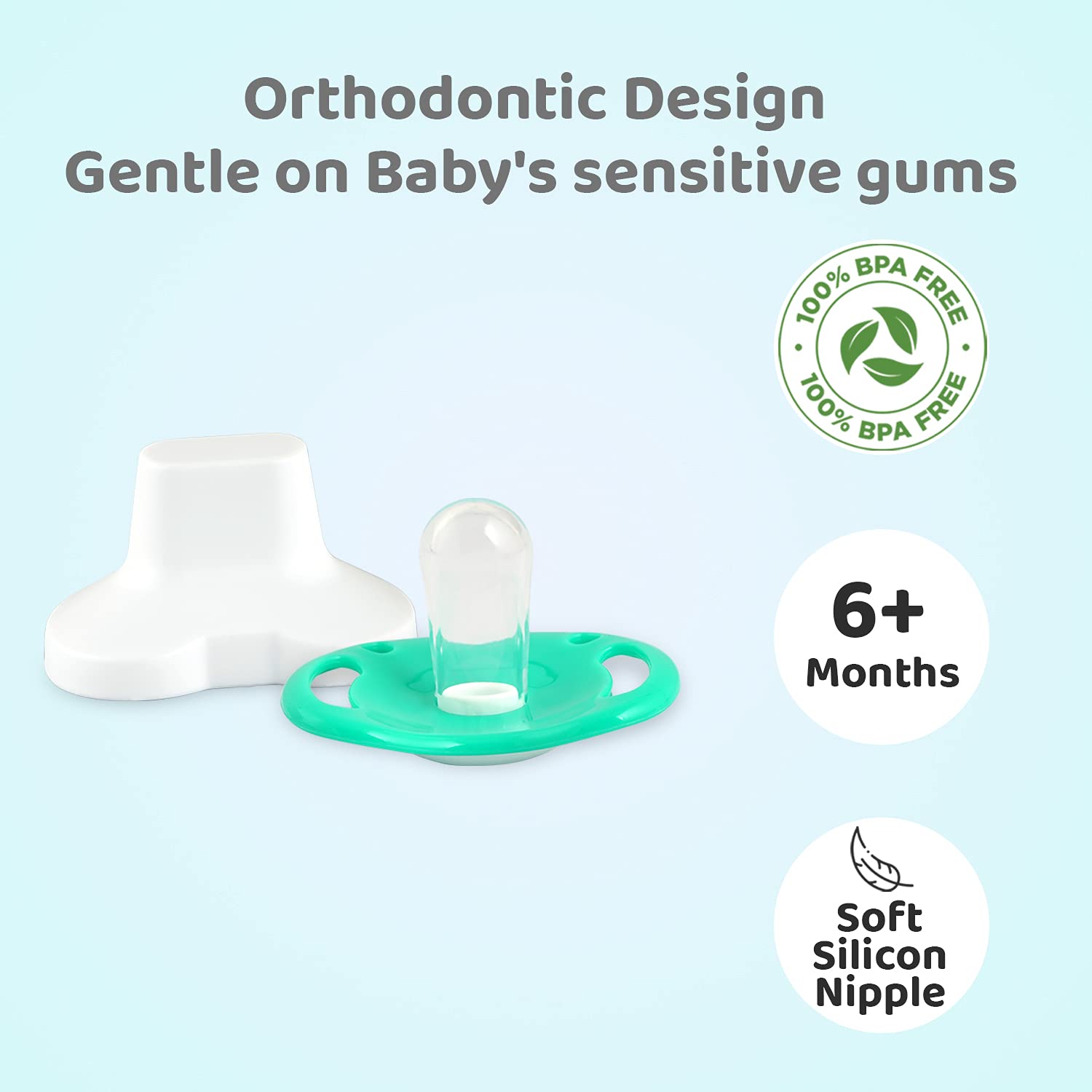 R FOR RABBIT Apple Pacifier For Babies