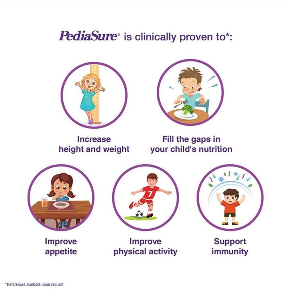ABBOTT PediaSure Complete Triple Sure Honey,1-10 Years, 400g (IMPORTED)