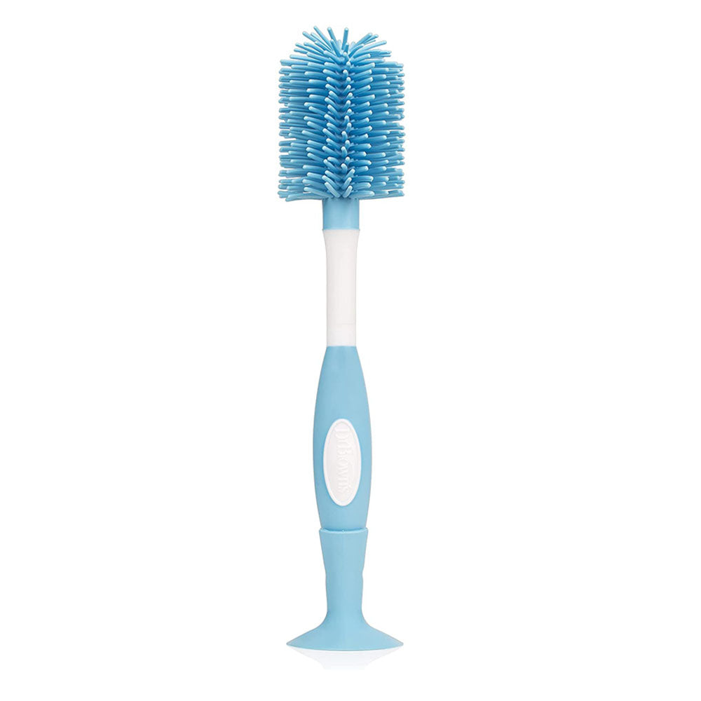 Dr Browns Natural Flow Soft Touch Bottle Brush, Blue