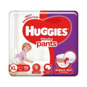 HUGGIES Wonder Pants Size XL (12 to 17 Kg) 56 Pcs