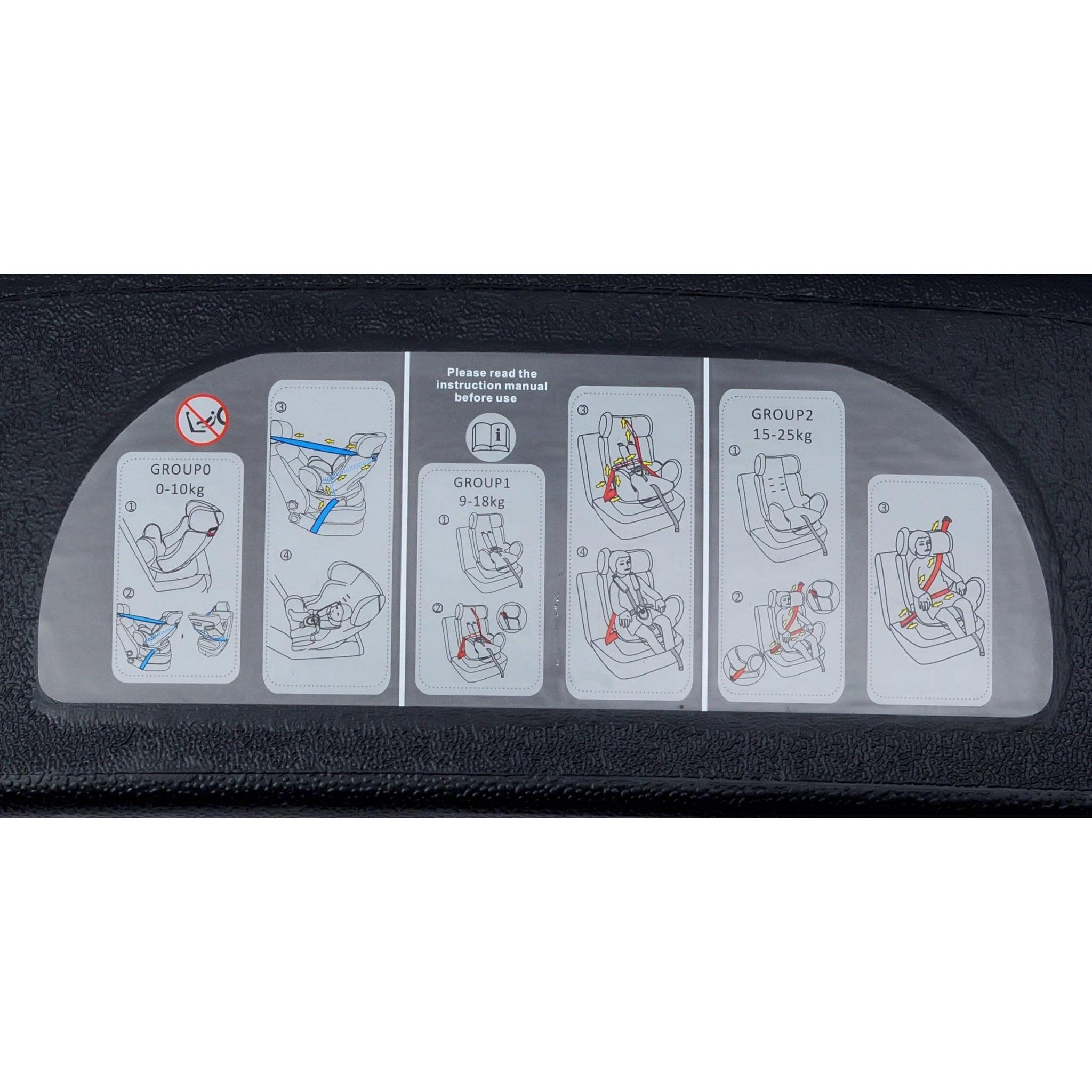 R for Rabbit Jack N Jill Grand - The Innovative Convertible Car Seat for Baby/Kids (from 0-7 Years)