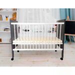 R for Rabbit Baby's Den Wooden Baby Cot | Cribs | Bed with Mattress