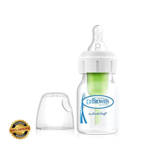 Dr Browns feeding Bottle narrow neck options+ anti colic 60ml, 0 + months