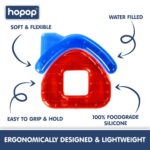 Hopop Easy Grip Water Filled Cooling Teether For Babies - House  4m+