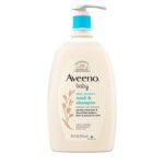 AVEENO BABY Daily moisture wash & shampoo, natural oat extract - 976ml
