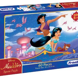 FRANK disney aladdin Jigsaw puzzle game for kids 60 pcs