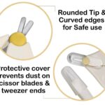 LUVLAP Baby Nail Grooming Set Complete Nail Care for your Baby 0+m Age, White