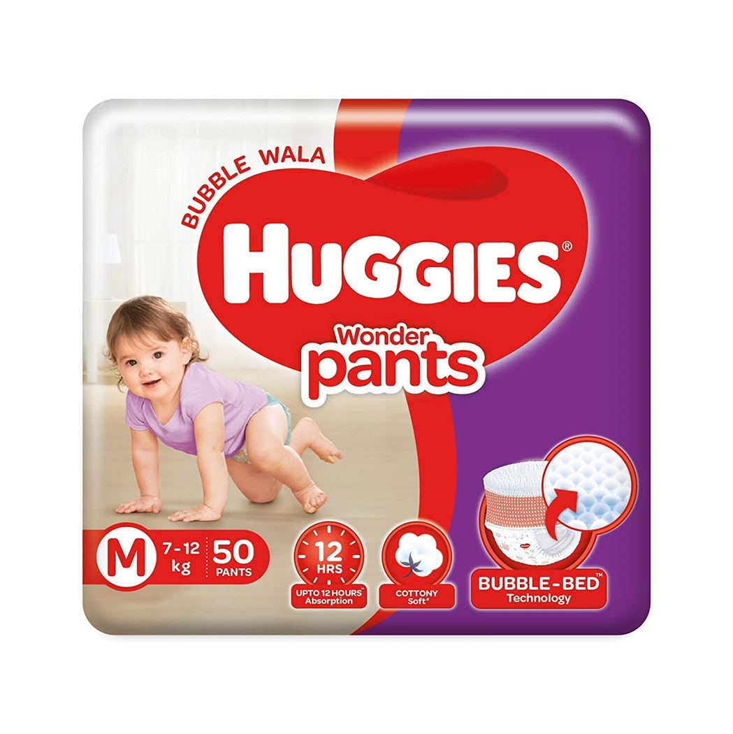 HUGGIES Wonder Pants Medium (7-12 Kg)