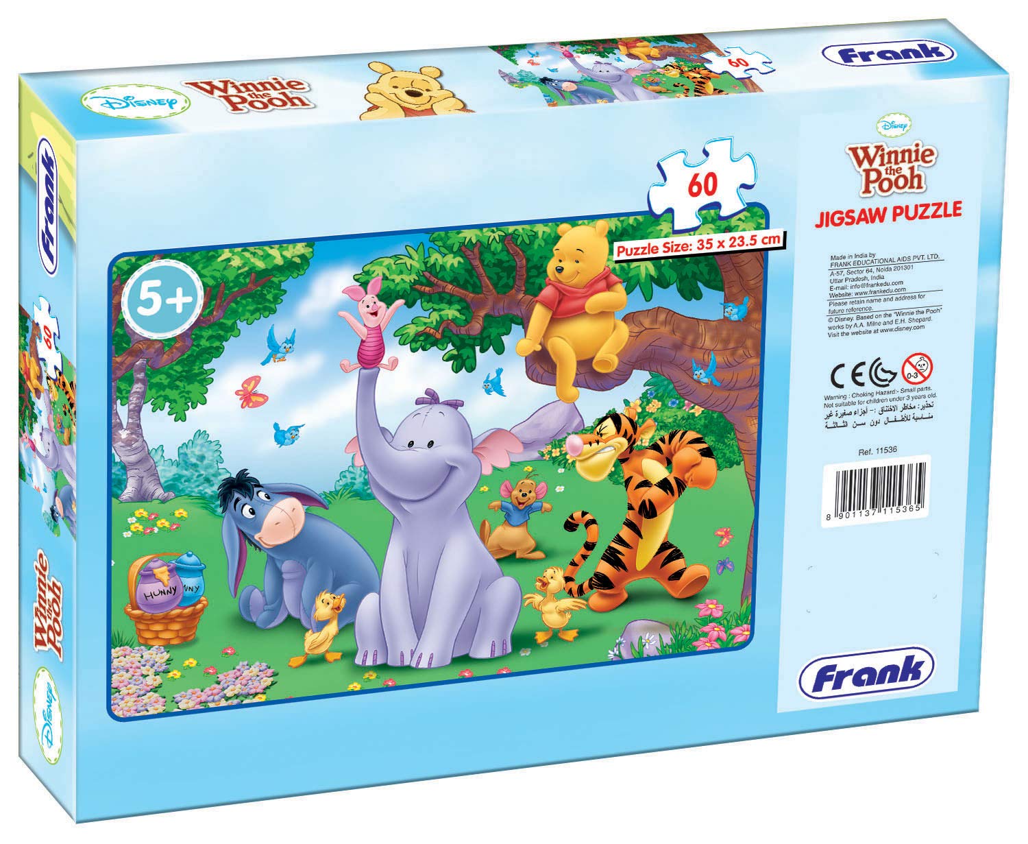 FRANK dianey winnie the pooh jigsaw puzzle game for kids