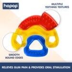 Hopop Easy Grip Water Filled Cooling Teether For Babies - Tree 4m+