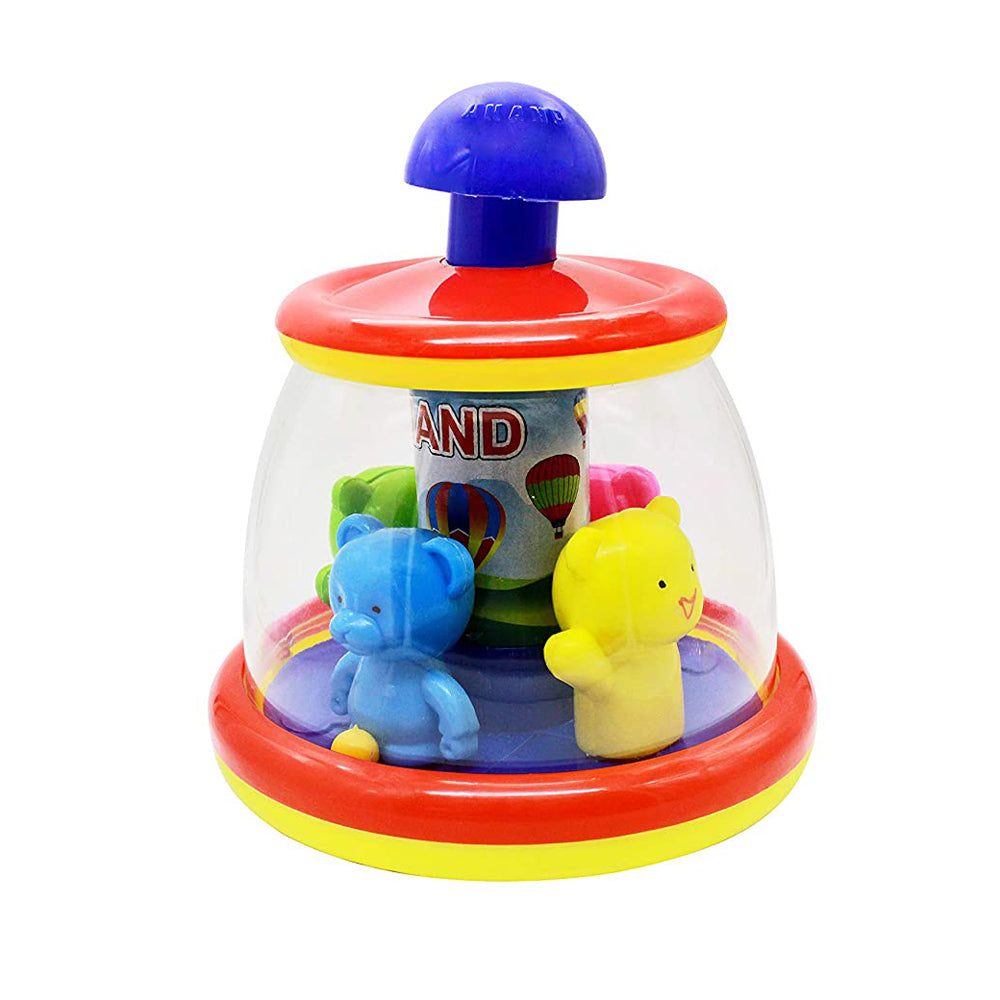 ANAND Teddy Go-Round Toy for Kids 1+Y Age - Multicolor
