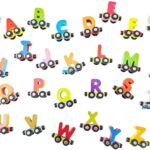 Alphabet car set for kids