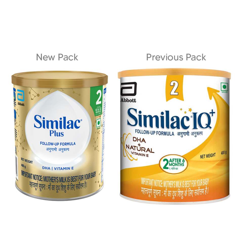 ABBOTT Similac IQ+ follow-up formula with added FOS and Lutein stage 2, 6 to 12 months - 400g