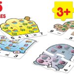 FRANK play 'n' count puzzle game for kids 15 puzzles