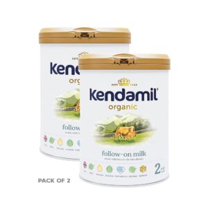 Kendamil Organic Follow on Milk Formula Stage 2 - 800g, 6-12 months, Pack of 2
