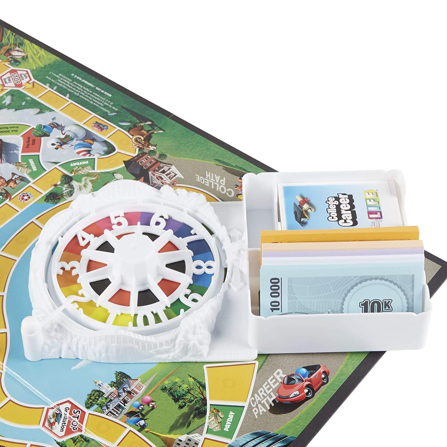 The game of life spin to win adventure game