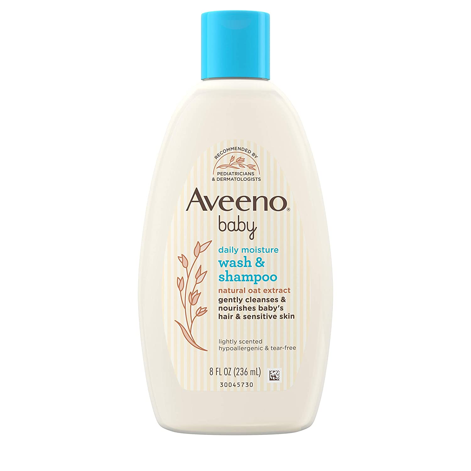 AVEENO BABY Daily moisture wash & shampoo, natural oat extract - 236 ml