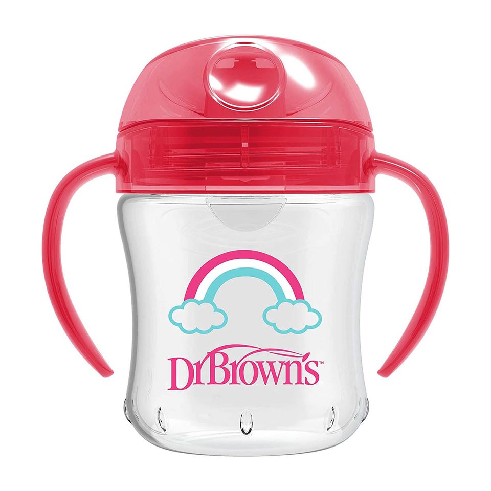 DR.Brown's Spill-Proof Soft Spout Toddler Cup,- 180ml, 6m+