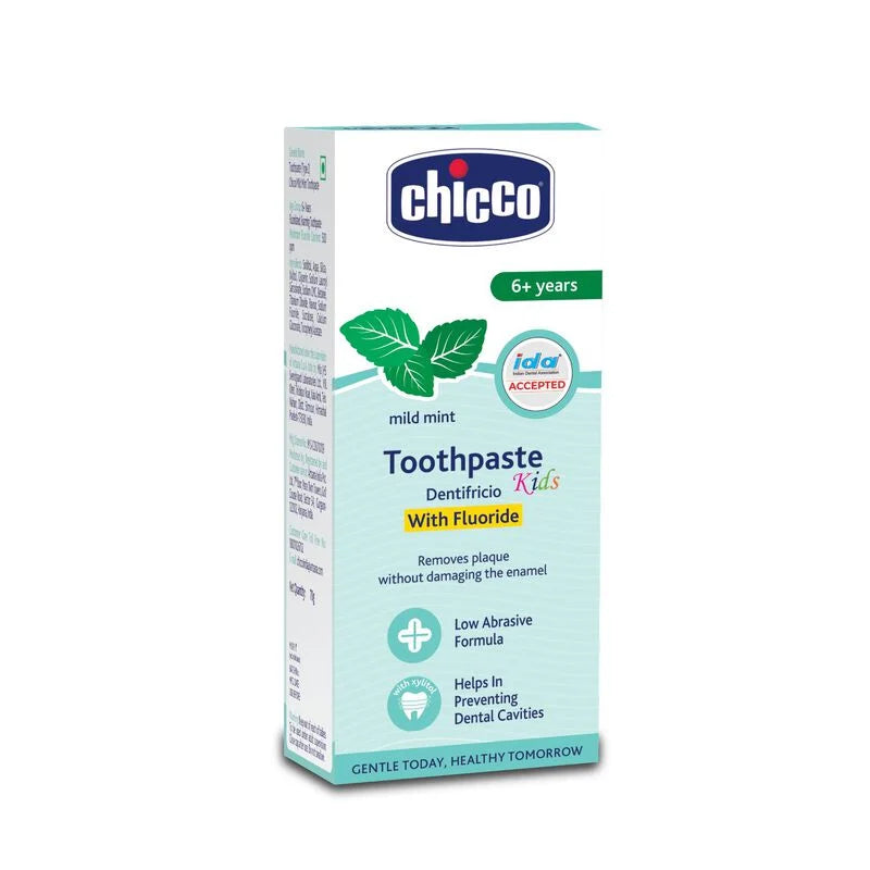 Buy Chicco Dentifricio Mild Mint Toothpaste for Children - 70grams at uyyaala.com