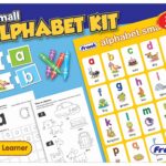 FRANK small alphabet kit puzzle & activity sheets for kids