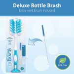 DR.Brown's Natural Flow Bottle Brush With Vent Cleaning Brush - Green