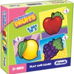 FRANK my first puzzle fruits set of 3 play & learn for kids