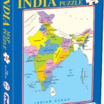 FRANK INDIA map puzzle game for kids 108 pcs