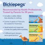 Bickiepegs Natural Teething Biscuits for Babies - 6m+,38g