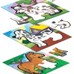 FRANK my first puzzle animals set of 3 play & learn for kids