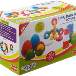 Funskool Giggles Stack 'N Nest Toy Set 6pcs